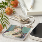 Porte-clés Pierre-Auguste Renoir - Femme avec chat (Devant Droit)
