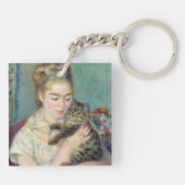 Porte-clés Pierre-Auguste Renoir - Femme avec chat (Dos)