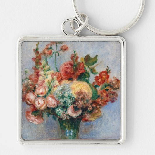 Porte-clés Pierre-Auguste Renoir - Fleurs dans un Vase (Devant)