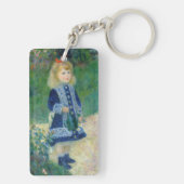 Porte-clés Pierre-Auguste Renoir - Une fille avec une canne d (Dos)