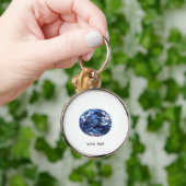 Porte-clés Pierre d'Aquamarine, bleu ciel (Main)