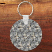 Porte-clés Pierre poreuse | Motif facturé | (Verso)