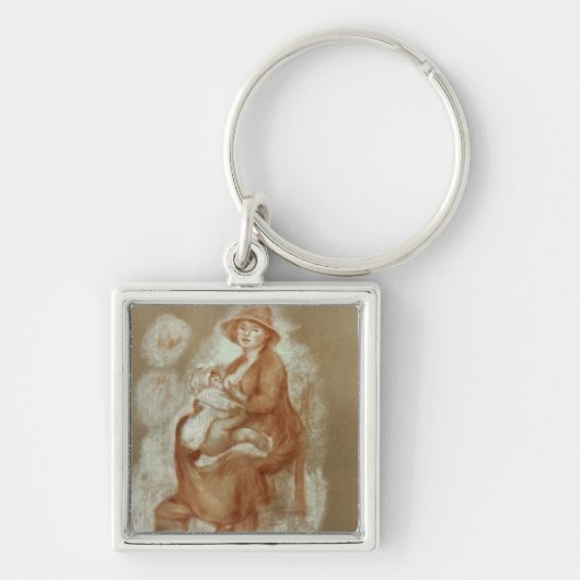 Porte-clés Pierre une maternité de Renoir | (Devant)