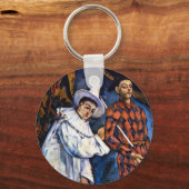 Porte-clés Pierrot et Arlequin, Mardi Gras de Paul Cézanne (Recto)