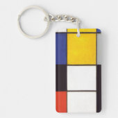 Porte-clés Piet Mondrian-1306 (Devant)