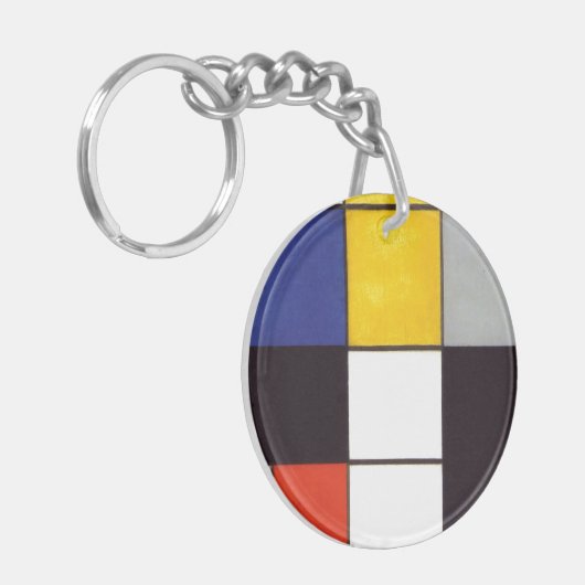 Porte-clés Piet Mondrian-1306 (Devant gauche)