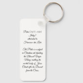 Porte-clés Pieta de Jésus-Christ (Verso)