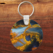 Porte-clés Pietersite à lacis orange (Recto)