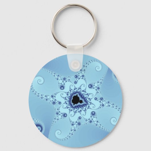 Porte-clés Pieuvres Bleues (Recto)