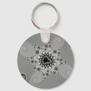 Porte-clés Pieuvres en nuances de gris