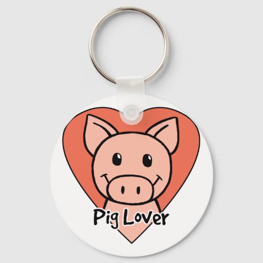 Porte-clés Pig lover (Recto)