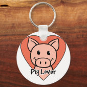 Porte-clés Pig lover (Recto)