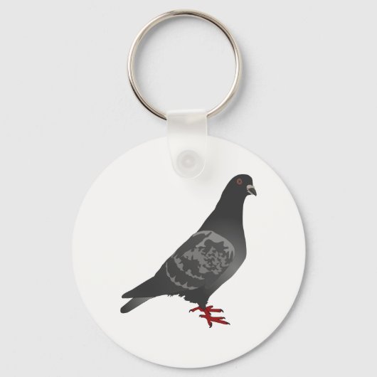 Porte-clés Pigeon (Recto)