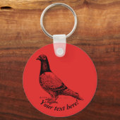 Porte-clés Pigeon (Recto)