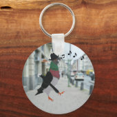 Porte-clés Pigeon About Town Funny (Verso)