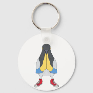 Porte-clés Pigeon avec chaussures