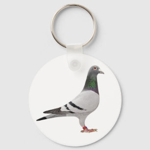 Porte-clés pigeon design