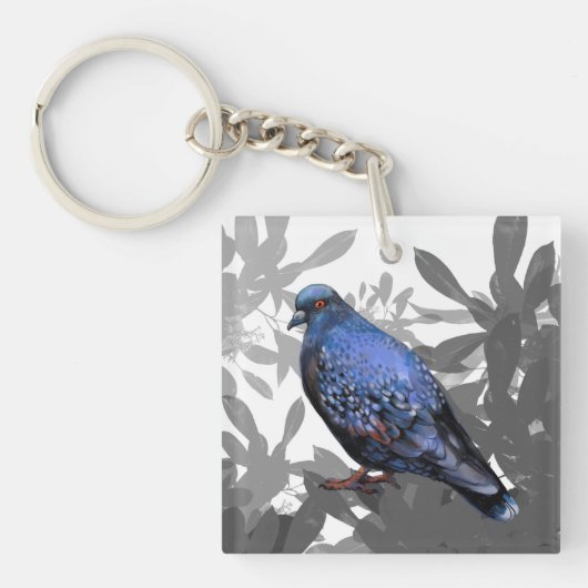 Porte-clés Pigeon, Porte - clé (Devant)