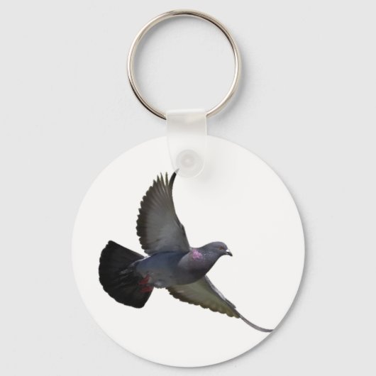 Porte-clés Pigeons (Recto)