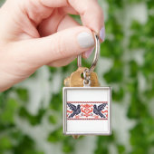 Porte-clés Pigeons en couple (main)