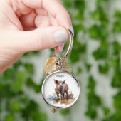 Porte-clés Piglet en jeu, personnalisation (main)