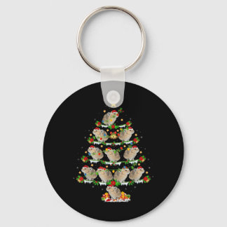Porte-clés Pika Fan Lumières de Noël Pika Sapin de Noël