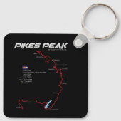 Porte-clés Pikes Peak Colorado USA Route 01 (Dos)