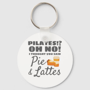 Porte-clés Pilates Instructor Pilates Pensé Said Pie Lattes