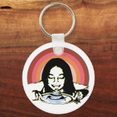 Porte-clés Pile de Pancakes Porte - clé (Recto)