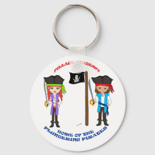 Porte-clés Pillage Academy Capt Thaddeus & Mad Morgan