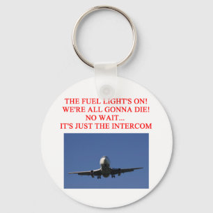 Porte-clés PILOT airline joke