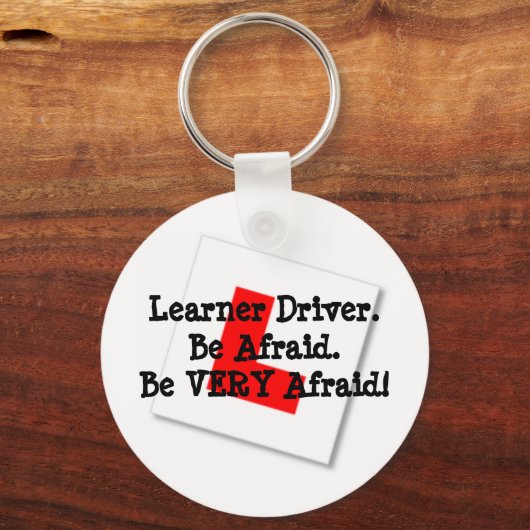 Porte-clés Pilote d'apprentissage (Recto)