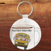 Porte-clés Pilote de bus scolaire (Recto)