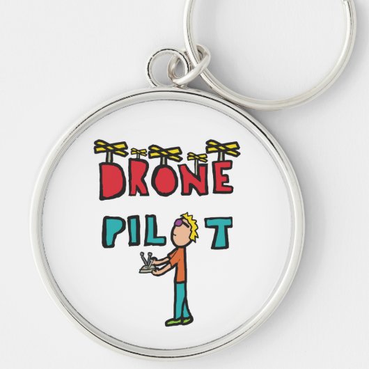 Porte-clés Pilote de drone (Devant)