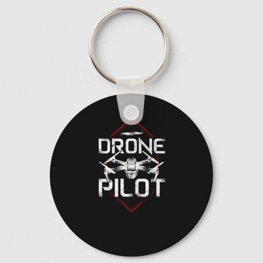 Porte-clés Pilote de drone (Recto)