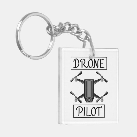 Porte-clés Pilote De Drones Et De Drones (Devant gauche)