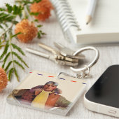 Porte-clés Pilote de par avion (Devant Droit)