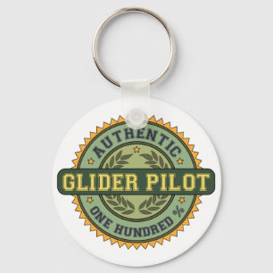 Porte-clés Pilote de planeur authentique