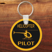 Porte-clés Pilote d'hélicoptère (Recto)