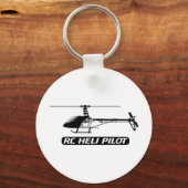 Porte-clés Pilote d'hélicoptère RC (Recto)