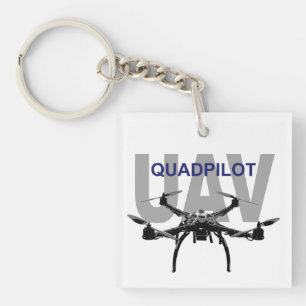 Porte-clés Pilote d'UAV Quadpilot Quadcopter