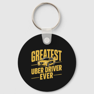 Porte-clés Pilote Uber Jamais Uber Conducteur Funny 1