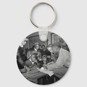 Porte-clés Pilotes de groupe de combattant d'aviateurs de