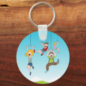 Porte-clés Pilotes de ligne Zip (Recto)