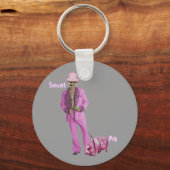 Porte-clés Pimp Obama et le cochon (Recto)