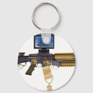 Porte-clés pimped out M-16