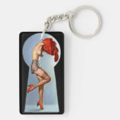 Porte-clés Pin de trou de la serrure (Dos)