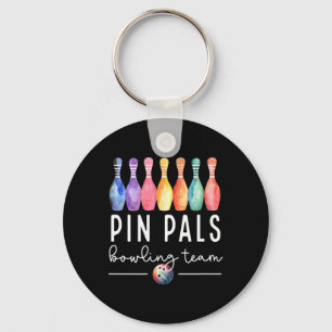 Porte-clés Pin Pals Bowling Ball Drôle Femme Correspondante B
