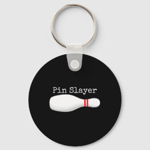Porte-clés Pin Slayer Bowling Funny Graphic Strikes Turkeys T