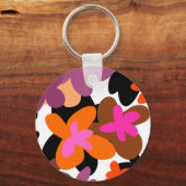Porte-clés Pincé floral (Recto)